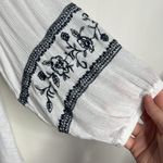 Lane Bryant Peasant Floral embroidered Bib Balloon Sleeve Tunic Boho size 14/16 Photo 5