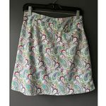 Peter Millar Women's Athletic Skort size Small - Colorful Paisley Print Photo 1