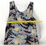 Citron Santa Monica Dress Pineapple Tropical‎ Tank Shift Art Sleeveless SizeM Black Size M Photo 5