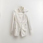 Akris Punto Asymmetrical Zip Moto Jacket Coat Size 4 Photo 2