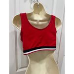 U.S. Polo Assn. Red Sports Bra Racerback Athletic Gym Workout Top Women XL Photo 5