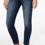 Lucky Brand Ava Capri Crop Skinny Jeans Dark Wash Mid Rise 8/29 Raw Hems Stretch Photo 6