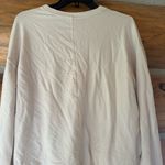 All In Motion  Pullover Cream Sweatshirt Photo 4