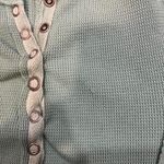 Free People We The Free Green Henley Photo 3