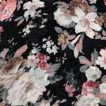 Tobi Floral Crop V-Neck Blouse Tank M Photo 1