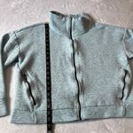 RBX Mock Neck Long Sleeve Full Zipper Jacket Size Large Gym Workout Casual Blue Photo 6