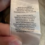 Ralph Lauren LRL Beige 100% Linen Belted Shirt Midi Dress Button Down Size 6 S Photo 10