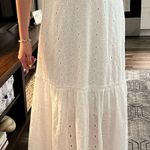Calypso St. Barth White Eyelet Maxi Skirt Photo 3