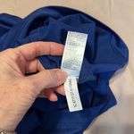 EP New York size small blue sleeveless collared V neck top EUC worn Blue Photo 5