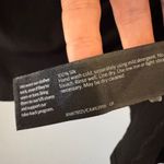 Eileen Fisher  Black Silk Boxy Oversized Shirt Sleeve Top size small Photo 5