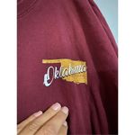 Gildan  Maroon Fall Apples Football Long Sleeve T-shirt Size XXL Photo 2