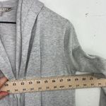 Athleta Light Gray Open Front with Hood Cardigan Sweater size XS Photo 15