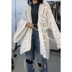 Free People Bell Sleeve Lace Duster in Ivory, One Size, New with Tag MSRP $128 Photo 13