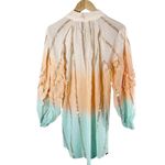 Miss June Paris Ombre Shirt Casual Dress Coral Photo 1