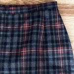 Susan Bristol Vintage 70s Plaid Skirt Wool Bristol Tartan Country Straight 14 Photo 1