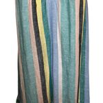 Rails Ruffled Hem Sleeveless Jamica Stripe Ari Dress Lined EUC Size XS Photo 3