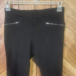 Athleta Women’s Size 4 Black Ponte Moto 2.0 Pants Photo 4
