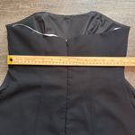 David's Bridal David’s Bridal Size 6 Black Sequin Party Dress Strapless Photo 10