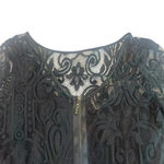 Laundry by Shelli Segal Black Lace Shift Dress Balloon Sleeves Size 2 NWOT Photo 8