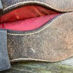 Justin Boots Vintage 80s  Red Roper Pull On Boots Mens 7D/Womens 9 Photo 5