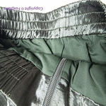 Free People NEW Movement Relay Zip-Up Olive Satin Bomber Jacket, S Photo 9