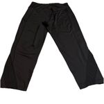 ASICS  Women's Black Road Capri Athletic Athleisure Fitted Workout  Leggings XS # Photo 2