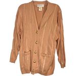 Escada Wool & Silk Blend Vintage Sequin Cardigan Size 36 Photo 0