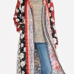 Johnny Was  Tessa Parka Quilted Puff Long Floral Reversible Coat Packable Photo 0