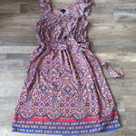 Talbots  Paisley Print Sleeveless Dress size 2 Photo 0
