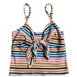 Arizona Jean Company SZ S horizontal striped cropped tank Photo 0