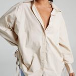 Showpo  Kaipena Ruched Side Oversize shirt Photo 0