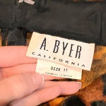 A Byer REMOVING SOON FINAL PRICE Y2K Cheetah or Giraffe Print Skirt Photo 3