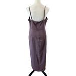 Lulus  Reinette Mauve Purple Midi Dress Party Cocktail Wedding Bridesmaid Size XL Photo 4