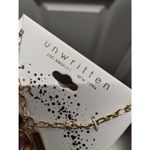 Unwritten  Macy's NEW Lucky Horseshoe Gold Flash Plated Genuine Crystal Necklace Photo 6