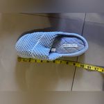 Laura Ashley  Memory Foam Slippers  Blue Size Lg 8-9 Indoor Shoes Photo 3