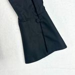 Cinq à Sept Cinq a Sept Arabella Top Size Medium Black Boned Bodice Cotton Peplum Photo 3