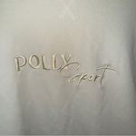 Oh Polly  Sport oversized tee crewneck butter embroidered short sleeve tshirt Photo 3