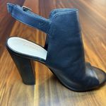 ALDO  Womens Noassa Heeled‎ Sandal, Black Leather, 6.5 Photo 1