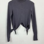 Athleta Nirvana Samsara Side Tie Sweatshirt Size XXS Photo 0