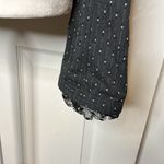 Diane Von Furstenberg  Vintage Polka For Lace Ruffle Blazer Y2k size 6 Photo 3