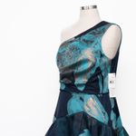 Aidan Mattox - One-shoulder Jacquard Tiered Ballgown. Photo 9