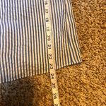 BCBGeneration  Women's Blue White Striped Off Shoulder‎ Blouse Size Small Photo 3