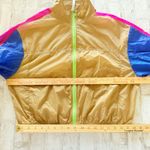 Fabletics Payton Woven Cedar Multi Jacket Lightweight Color-Blocked Zip Jacket M Photo 7