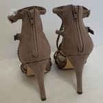 Fergalicious Tan Lace Heels Photo 4