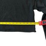 Victoria Sport Long Sleeve Shirt – Black with Silver Sparkle Logo on Sleeves Photo 6