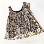 Kookai Animal Print Layered Tank Top Photo 0