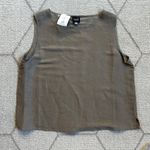 Eileen Fisher NWT  Cotton/Linen Bronze Brown Coordinating Jacket/Skirt Sz S Photo 6