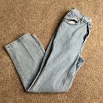 Abercrombie & Fitch  The ‘90s Straight Ultra High Rise Criss Cross Jeans Photo 1
