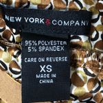 New York & Company Adjustable Strap Tank Top Gold Size XS Photo 3