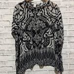 Women’s Cruise Wear & Co. black and white print sheer cover Photo 0